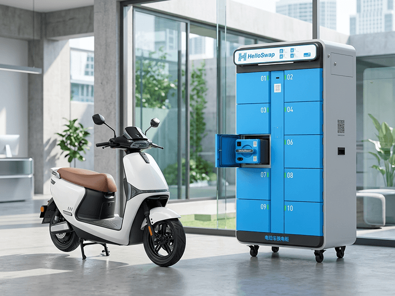battery swapping for electric motorcycles mopeds scooters